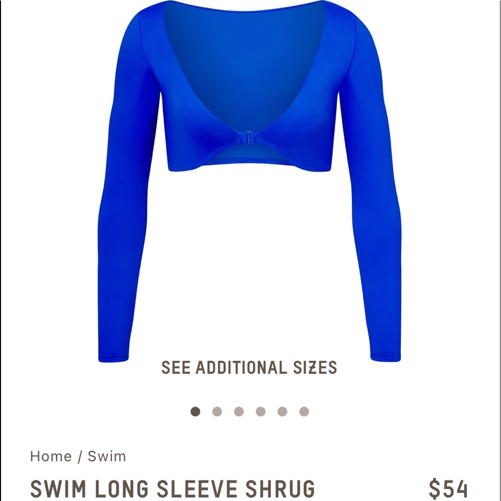 Skims Swim Long Sleeve Shrug